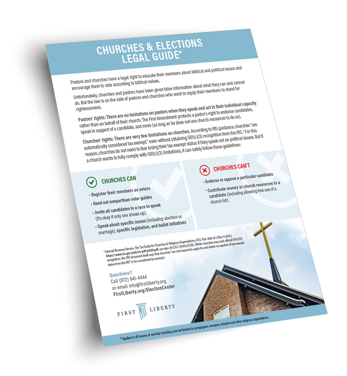 Church Election One Pager